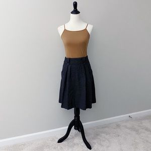 United Colors of Benetton Button Detail Skirt w/ Pockets